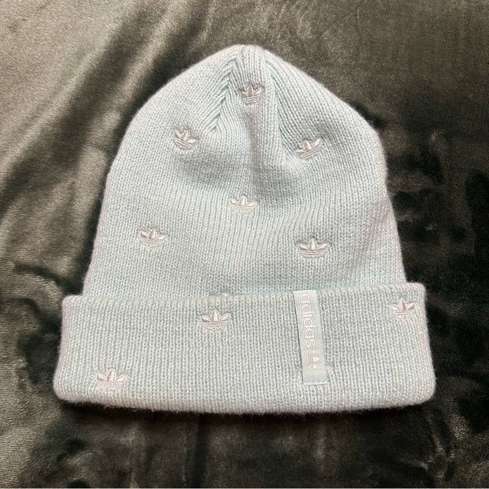 Like New Adidas Mint Green Beanie